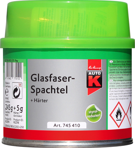 Kwasny Auto-K Glasfaserspachtel 250 gr Styrolreduziert